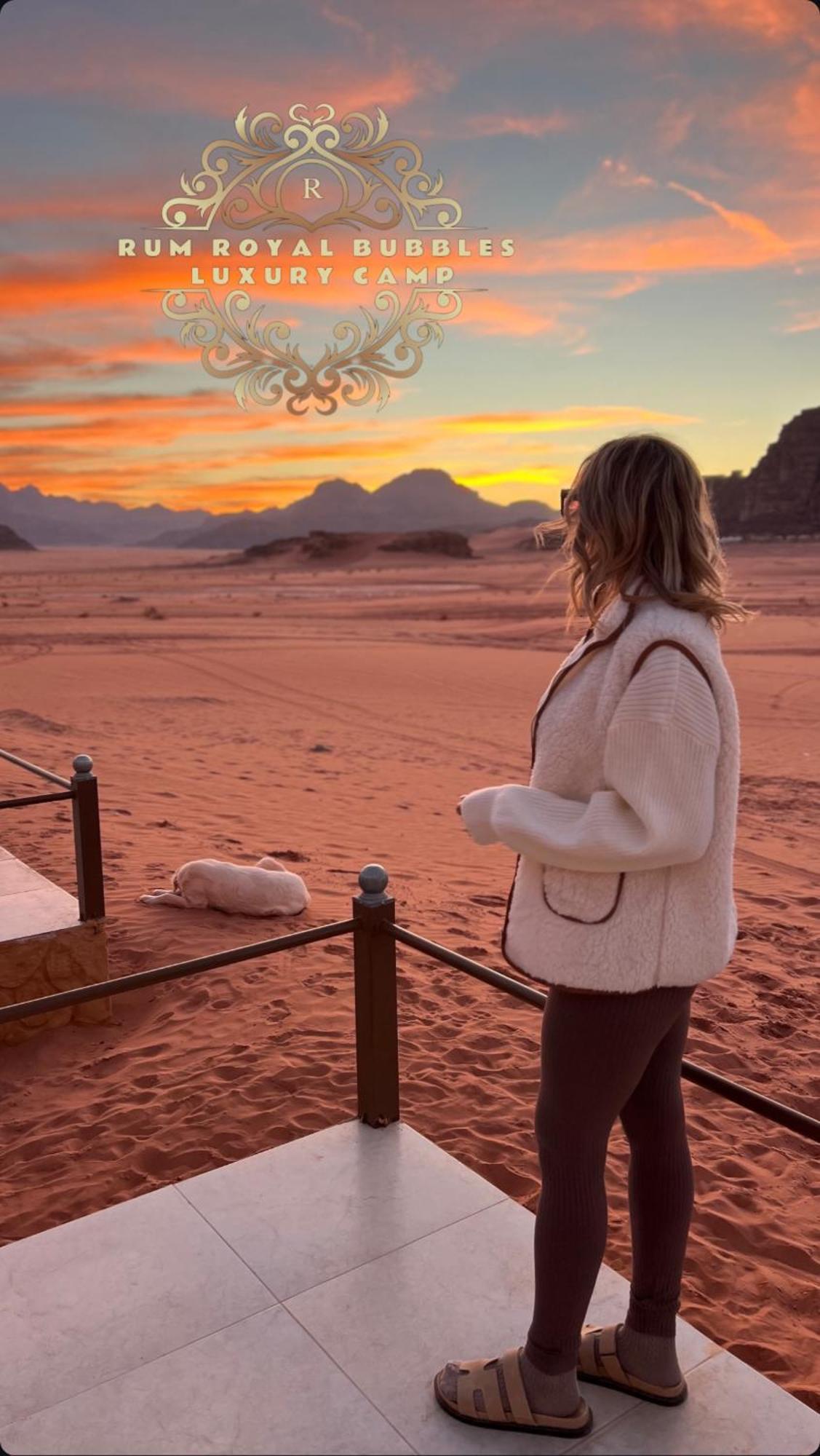 Апартаменты Rum Royal Bubbles Luxury Camp Вади-Рам Экстерьер фото