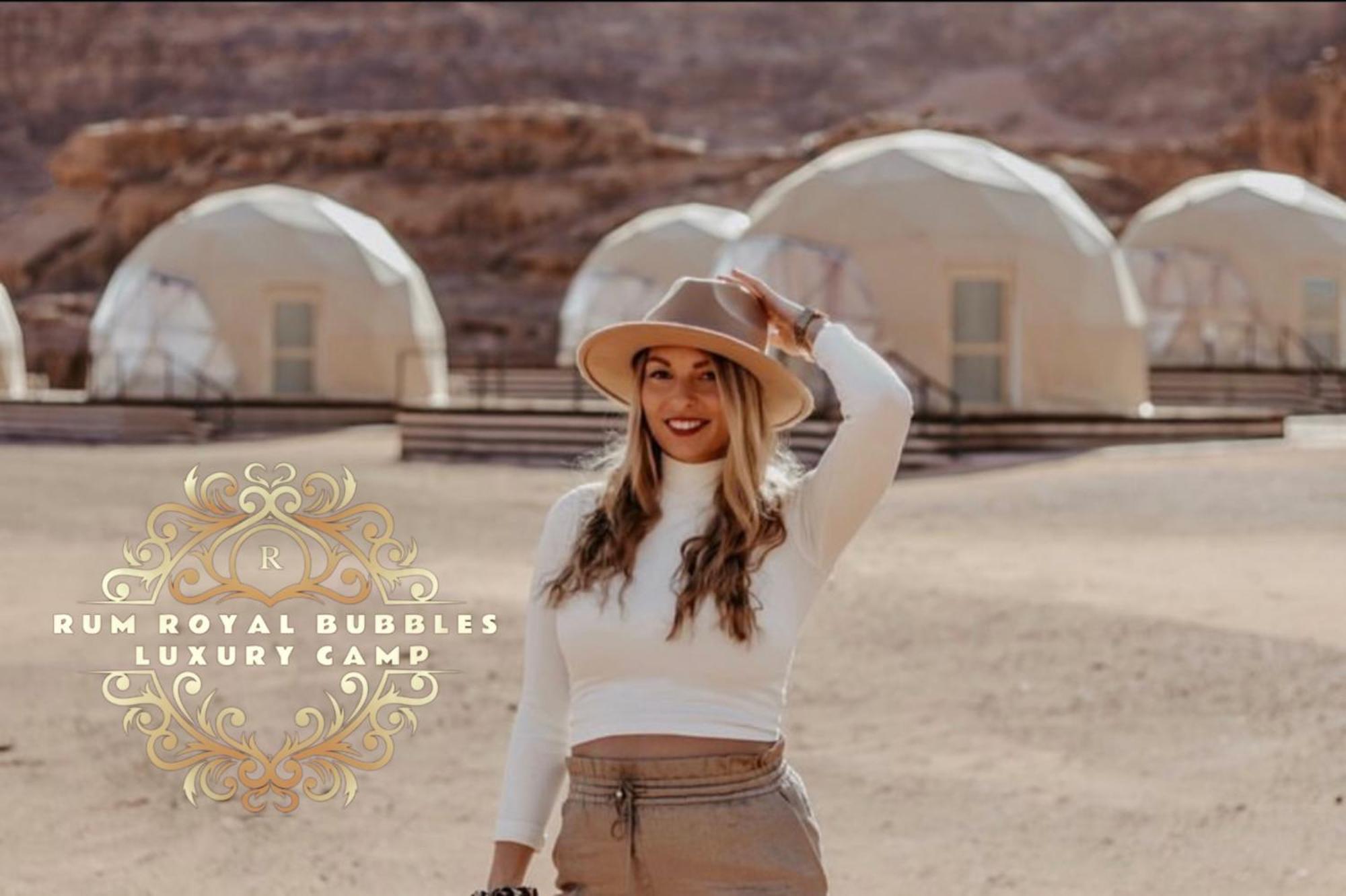 Апартаменты Rum Royal Bubbles Luxury Camp Вади-Рам Экстерьер фото