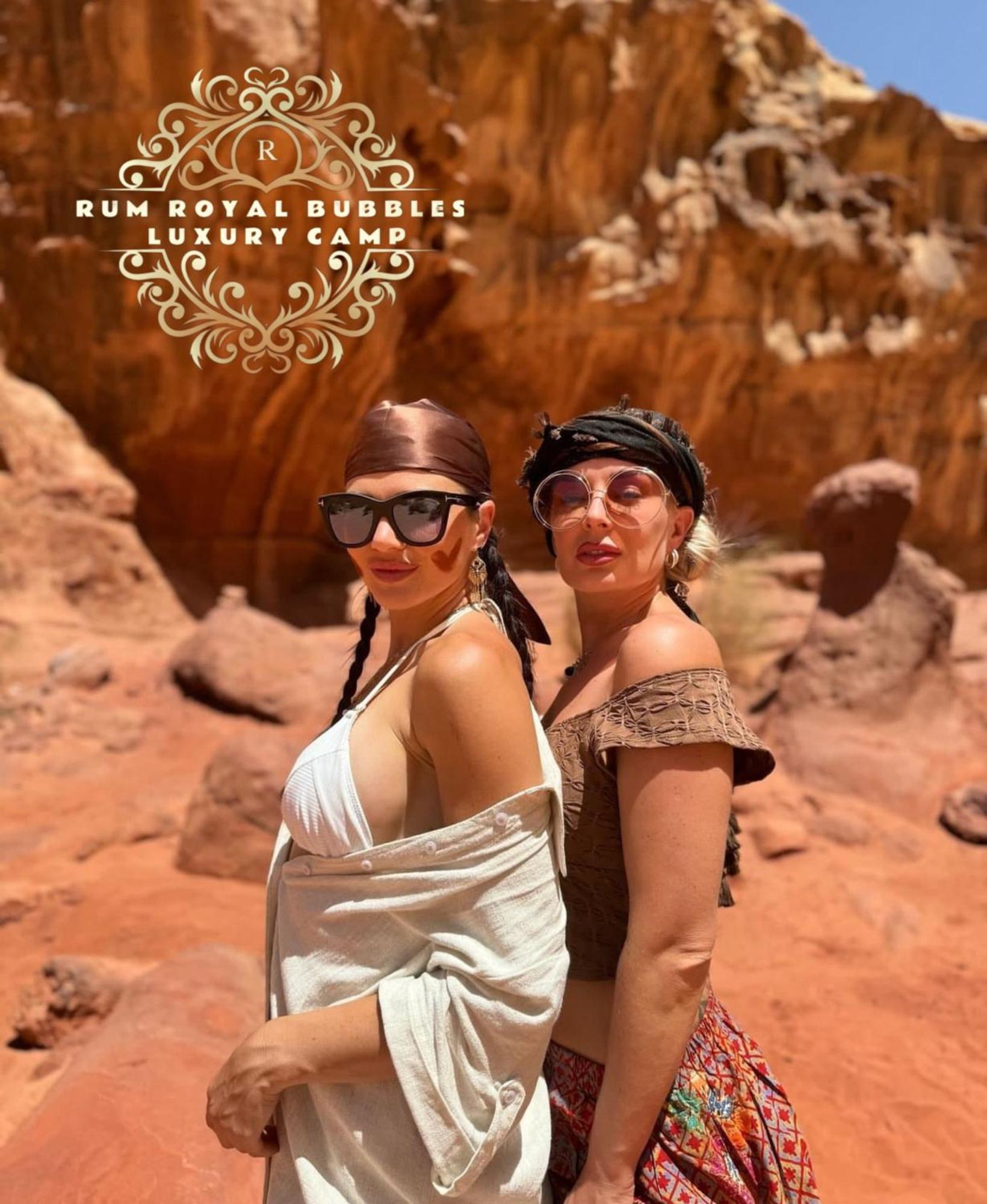 Апартаменты Rum Royal Bubbles Luxury Camp Вади-Рам Экстерьер фото