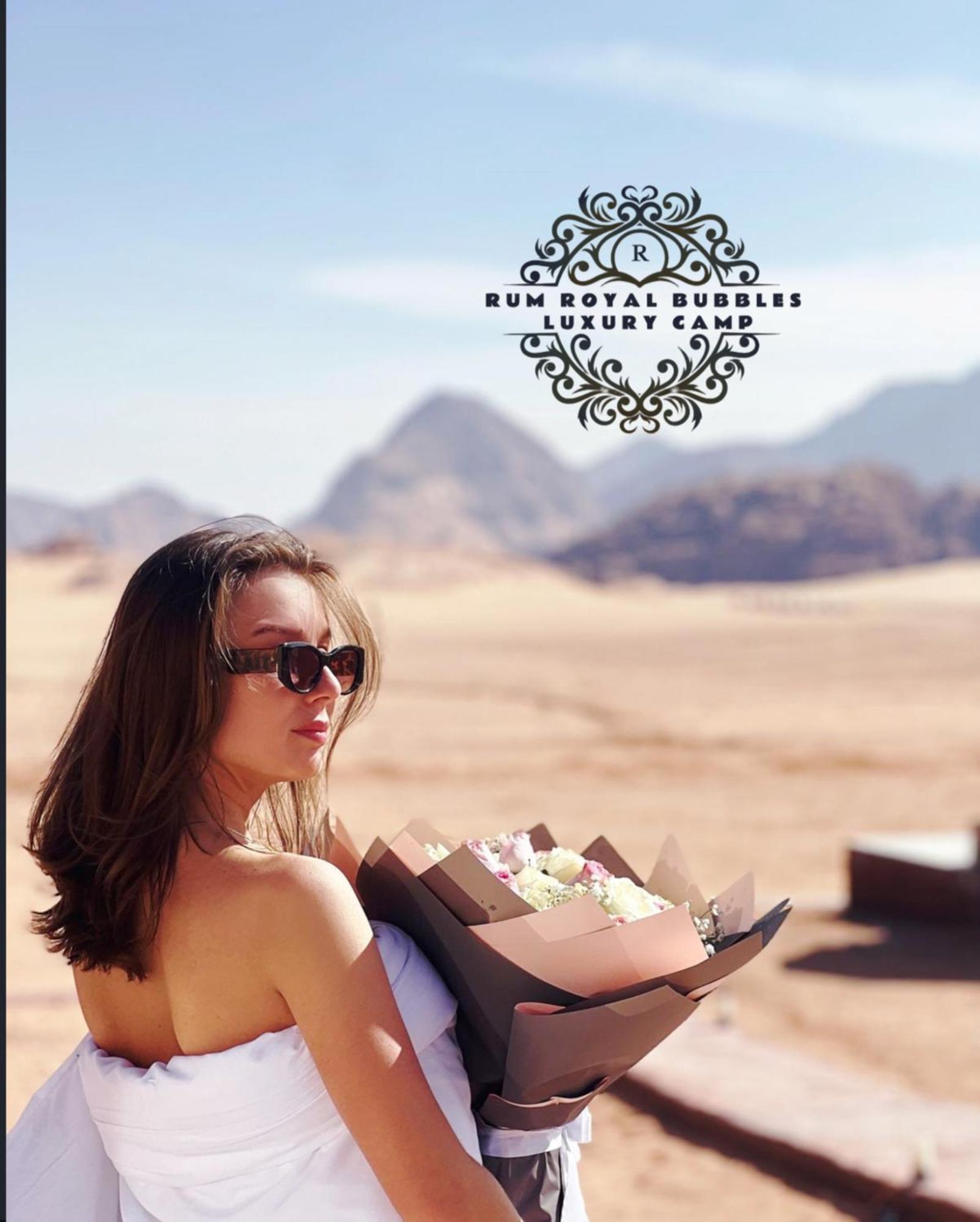 Апартаменты Rum Royal Bubbles Luxury Camp Вади-Рам Экстерьер фото
